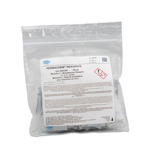 MolyVer« 1 Reagent Powder Pillows, 10 mL, pk/100