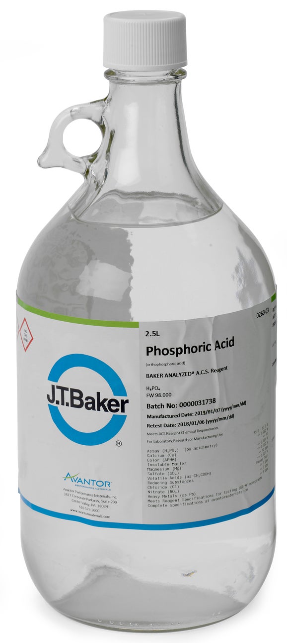 Phosphoric Acid, 85%, 2.5L