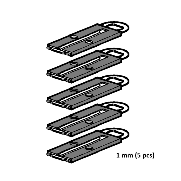 NT3100sc Wiper blade, 1 mm, pk/5