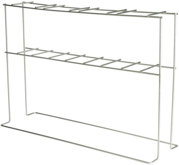 Imhoff Cone Support Stand, Four Cones, Plated Heavy Gauge Steel