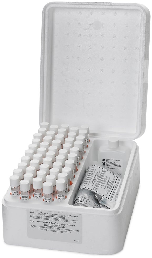Nitrogen-Ammonia Reagent Set, TNT, AmVer (Salicylate), High Range