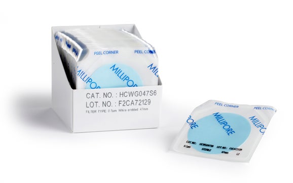 Millipore S-Pak Type HC Membrane Filters, 47 mm, 0.7 um pore size, pk/600